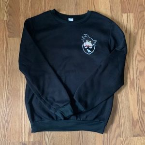 Anime Goku sweatshirt. Size large. Could be unisex.